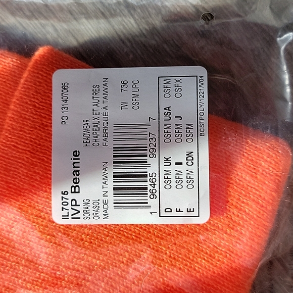 IVP BEANIE Solar Orange (ivy Park Trail Limited Edition) - Picture 11 of 12